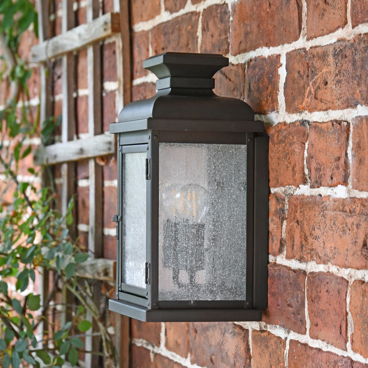 Standard "Terrington" Antique Copper Wall Lantern