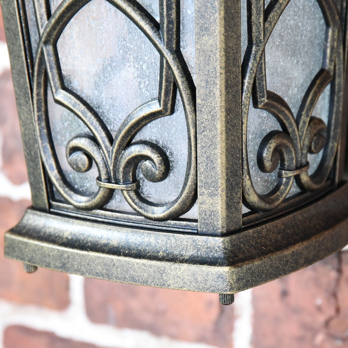 "The Westwick" Gothic Bronze Flush Wall Light