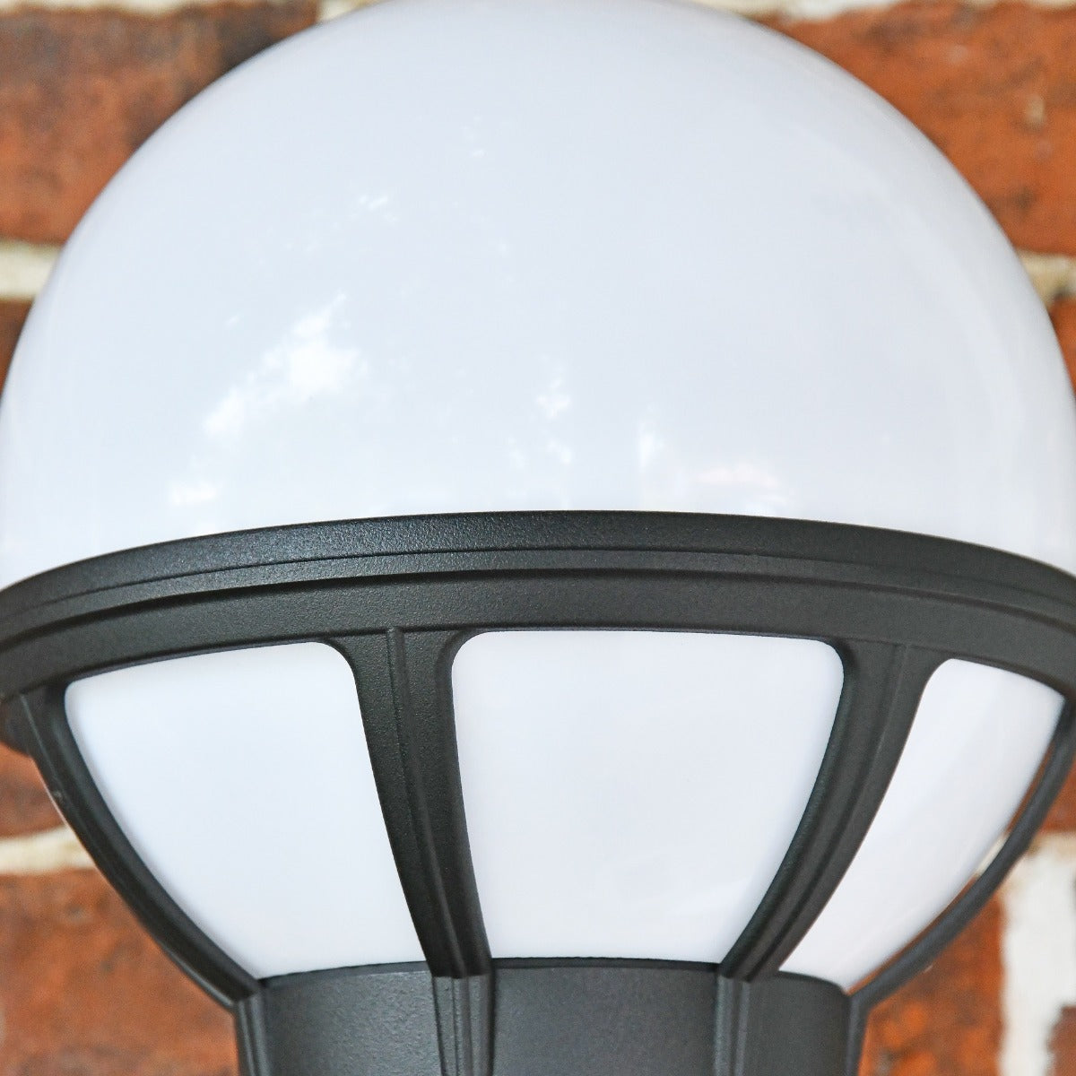 Modern Globe Outdoor Wall Light