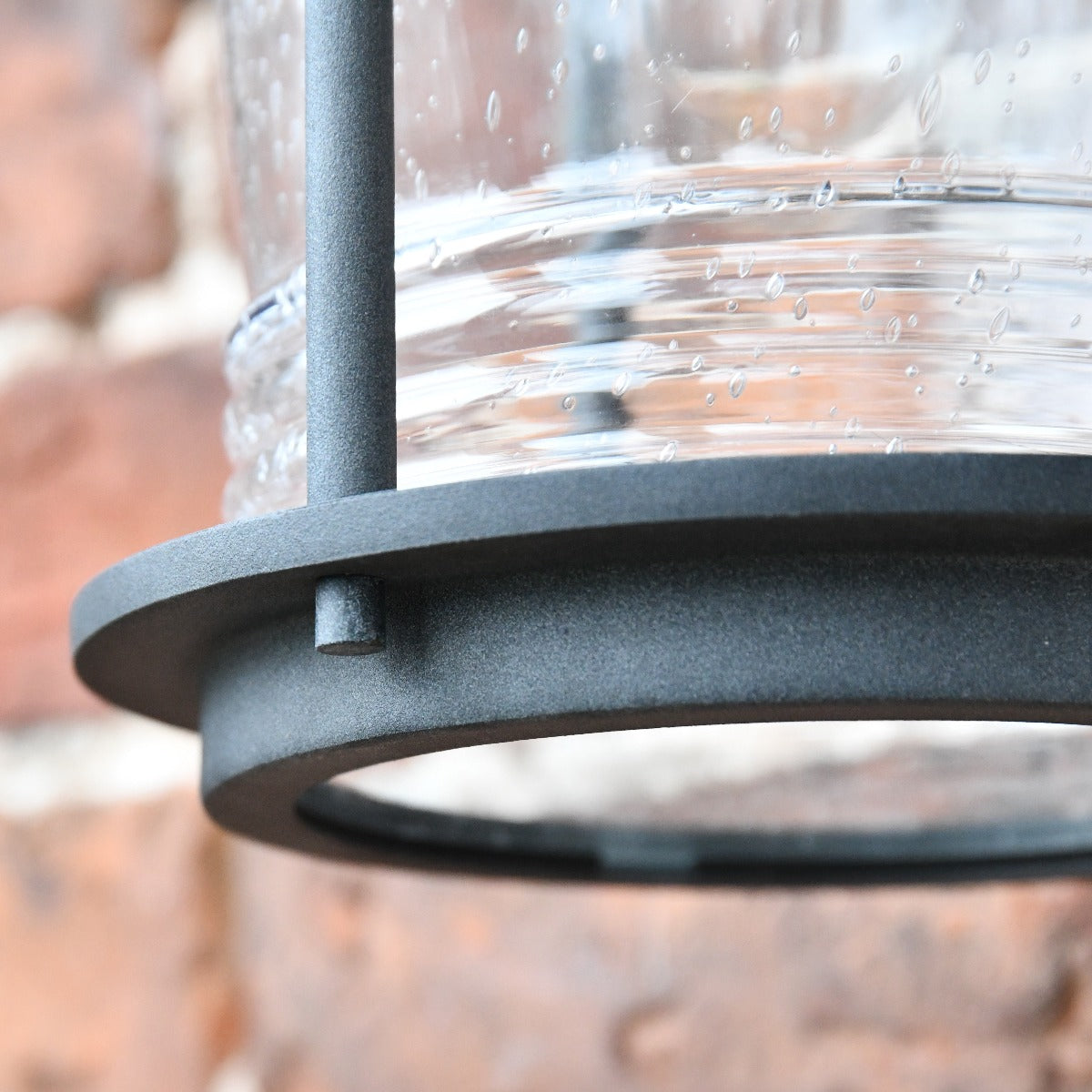 Antique Grey Colonial Style Wall Lantern