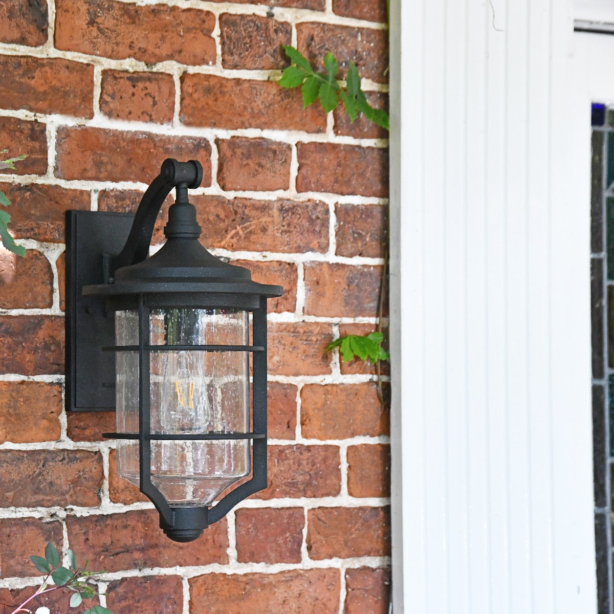 Antique Black Marine Wall Lantern