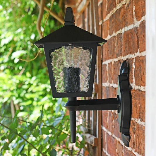 "The Garford" Black Traditional Wall Lantern