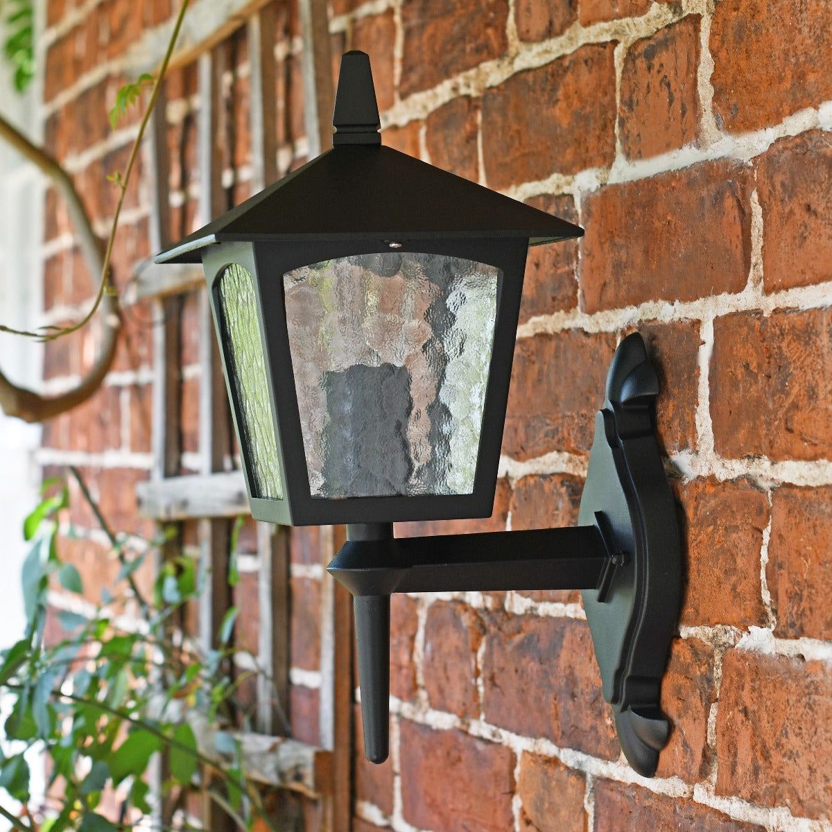 "The Garford" Black Traditional Wall Lantern
