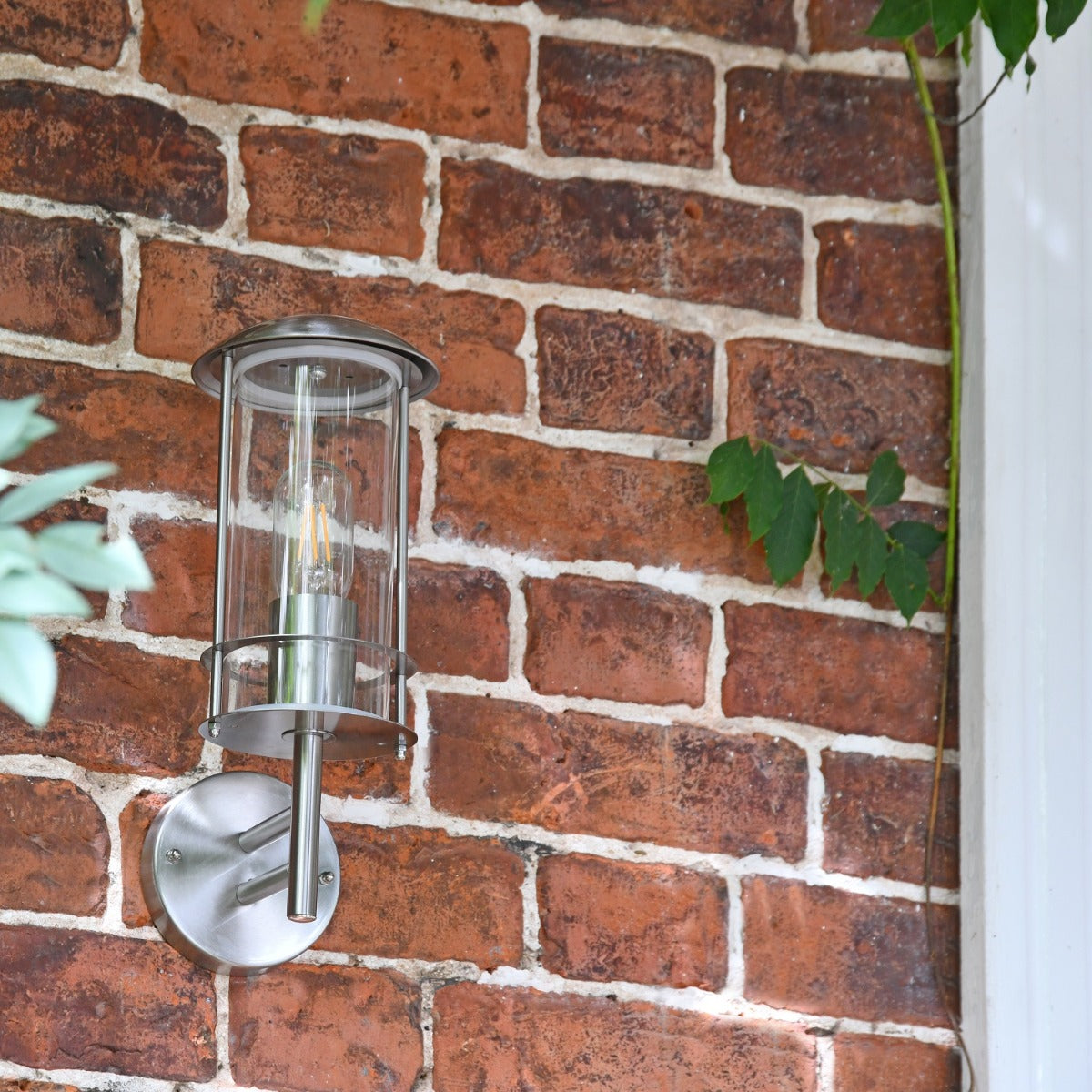 Modern Stainless Steel Wall Lantern 
