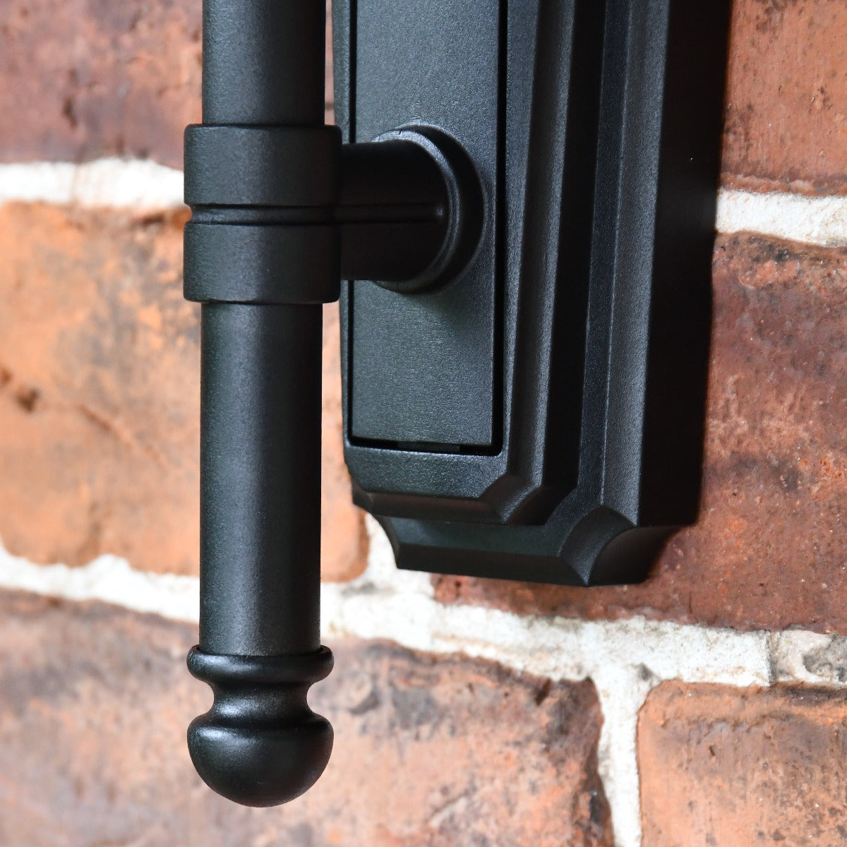 Deluxe Black Coach House Style Wall Light