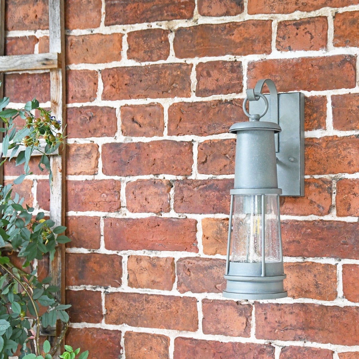 Vintage Storm Grey Harbour Wall Lantern 