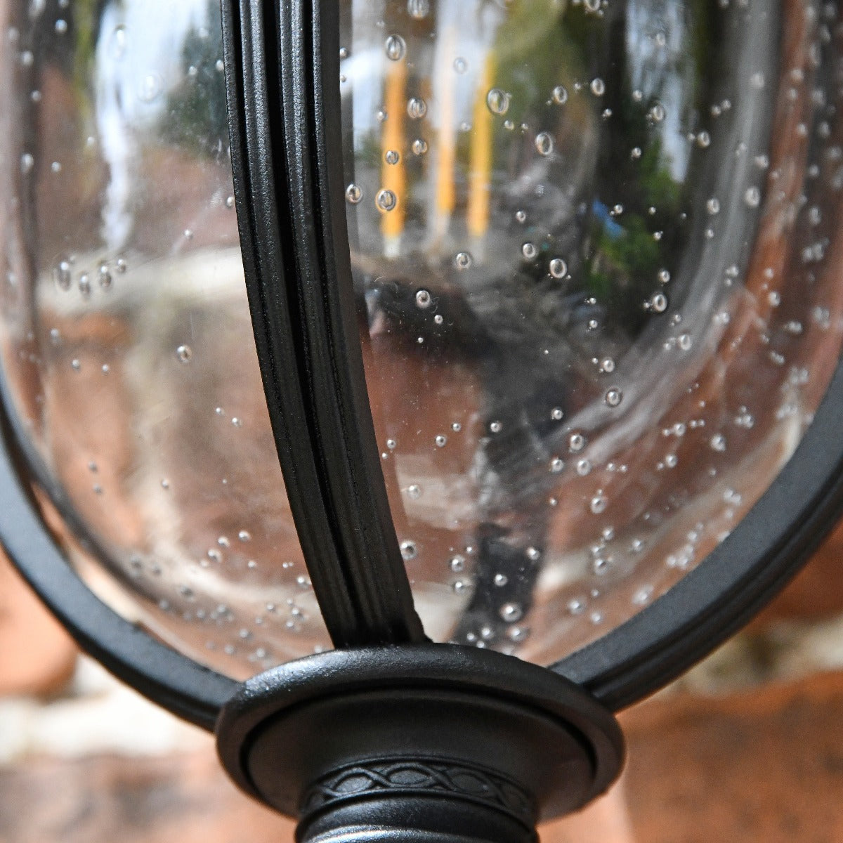 Black Top Fix Traditional Wall Lantern