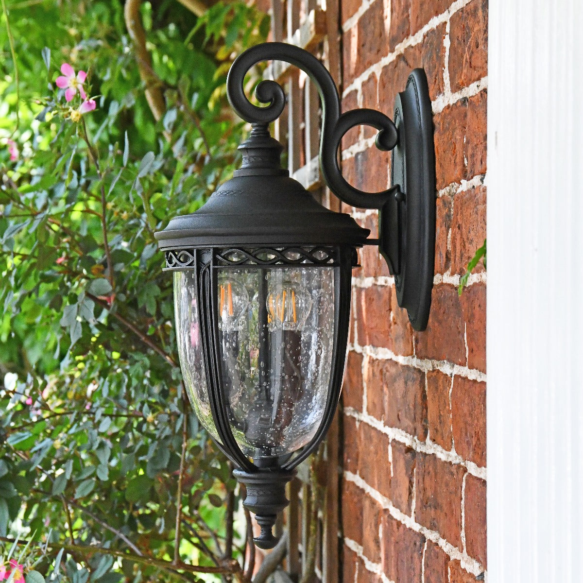 "The Chelford" Black Top Fix Traditional Wall Light