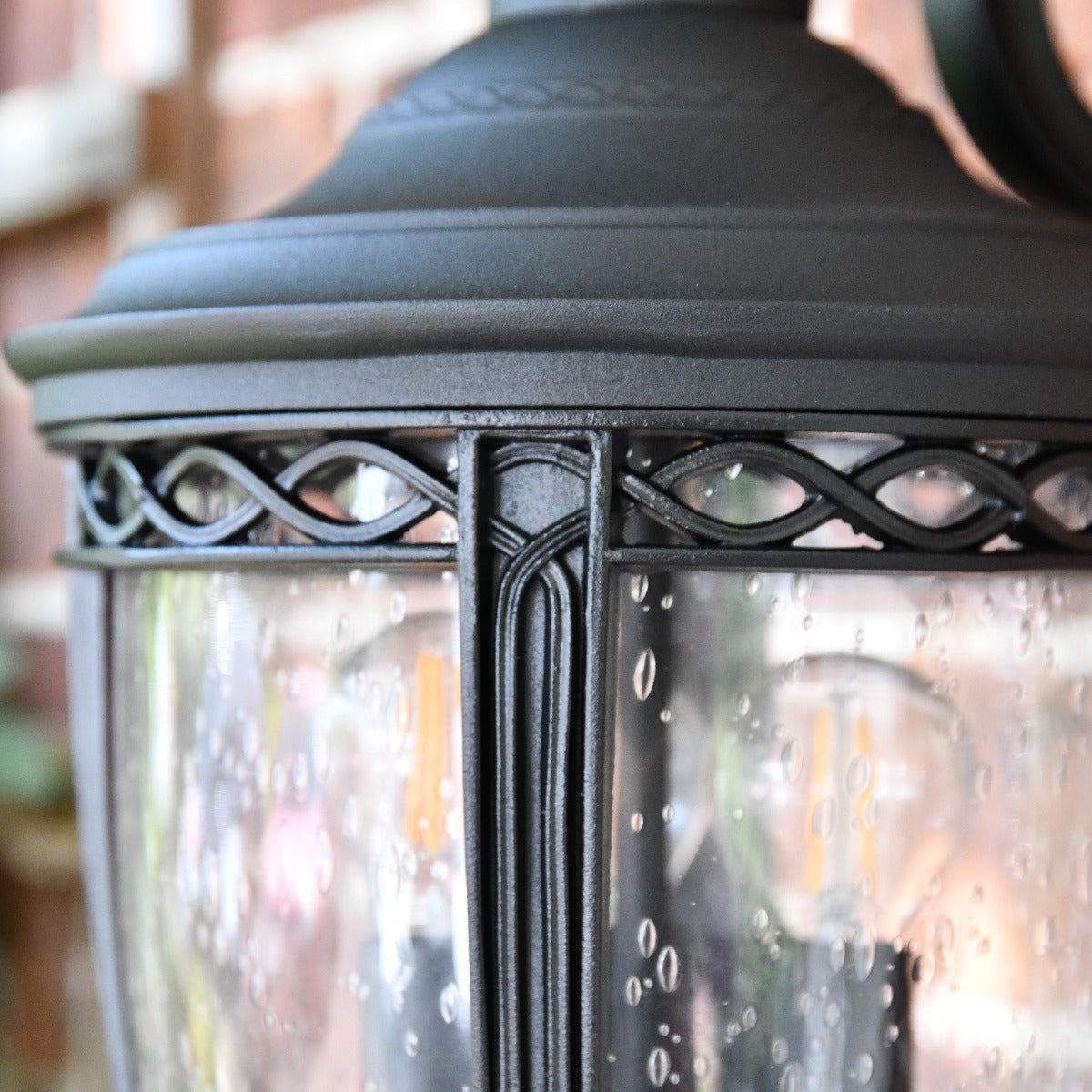 "The Chelford" Black Top Fix Traditional Wall Light