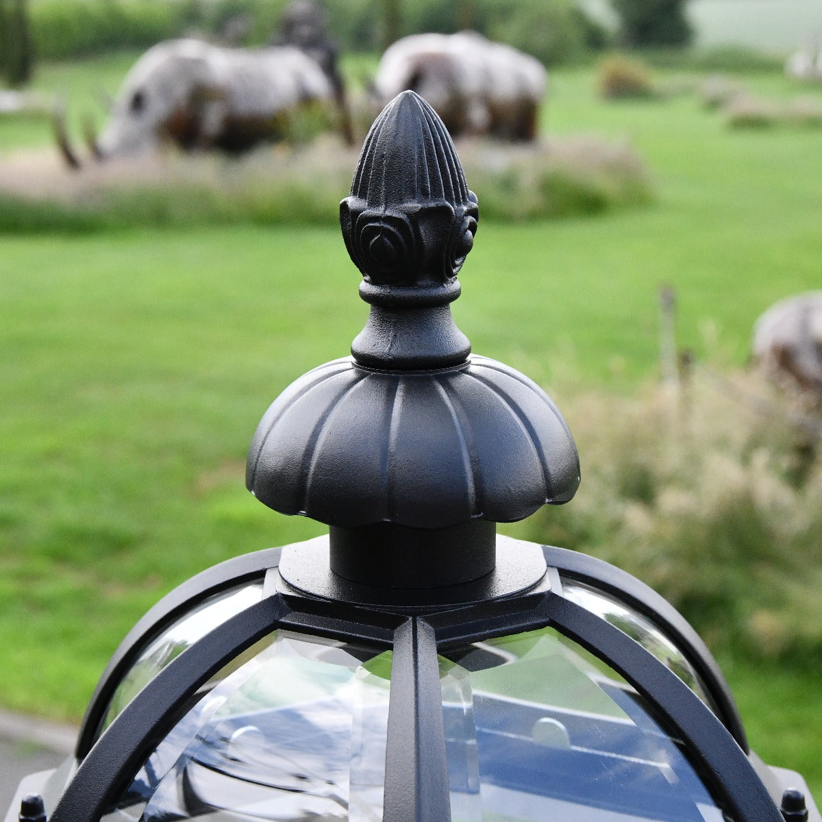 "The Westerdell" Black Garden Lamp Post