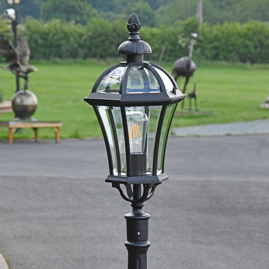 "The Westerdell" Black Garden Lamp Post