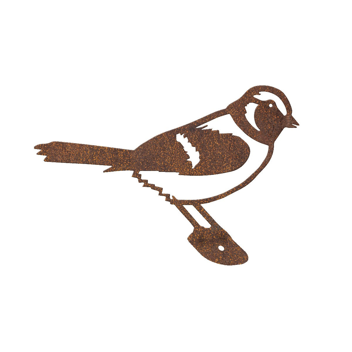 Sparrow Garden Sheet Steel Fence Topper In Rustic