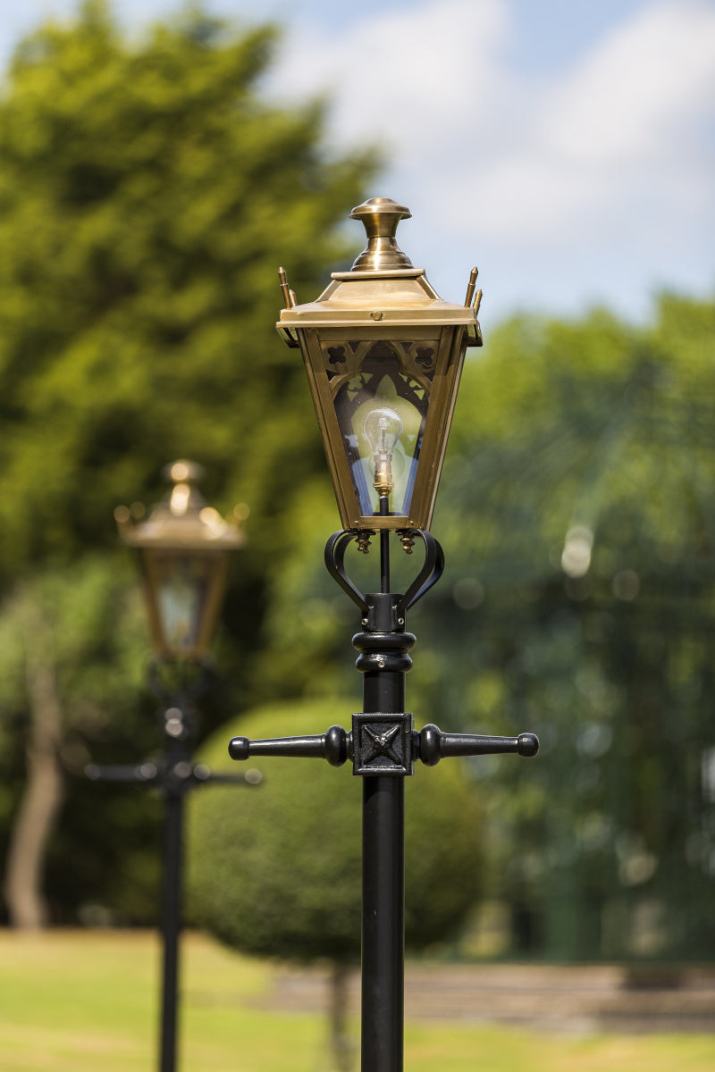 Close up of the Gothic lantern