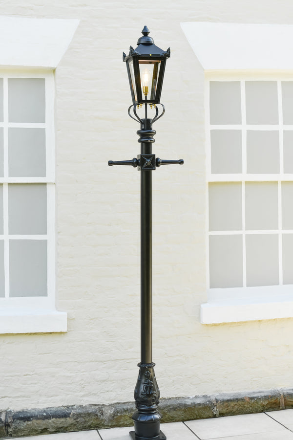 The Black Victorian Lamp Post - 2.7m