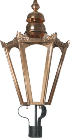The Burton Lamp Post copper head 