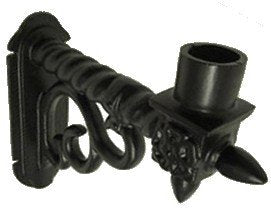 Medium Black Victorian Wall Light