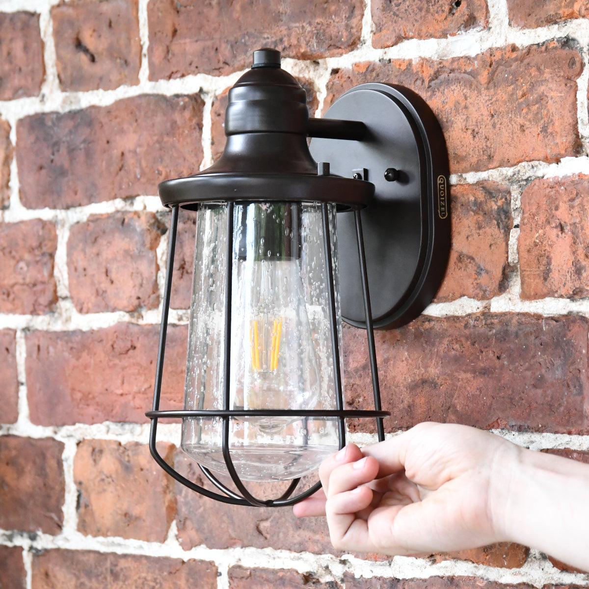 Life size scale of the 'Baynham' lantern