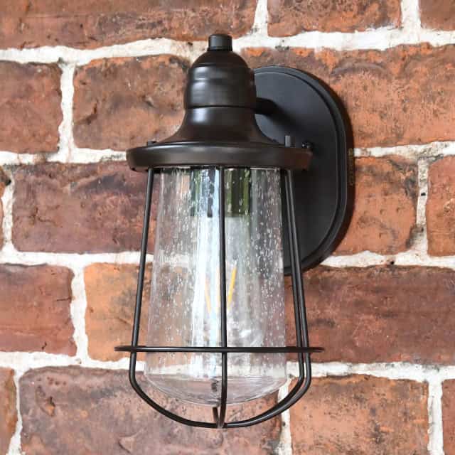 Vintage Bronze 'Baynham' Wall Lantern - thumbnail