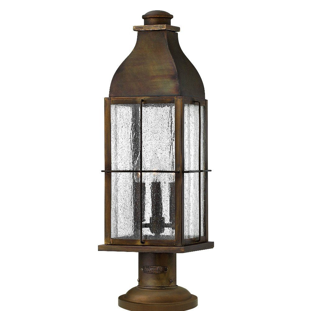 Vintage Solid Brass Pillar Light