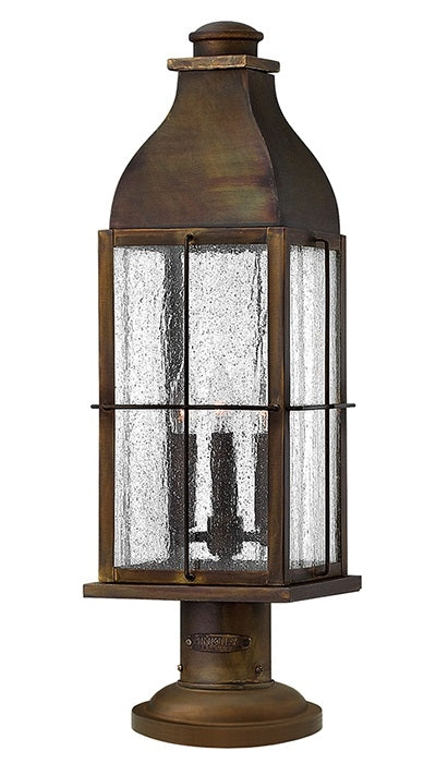 Vintage Solid Brass Pillar Light