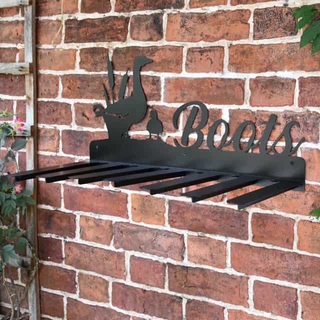 Wall Mounted 'Anatra' Welly Holder - thumbnail