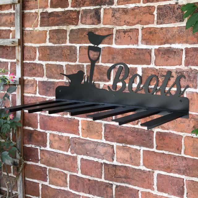 Wall Mounted 'Merles' Welly Holder - thumbnail