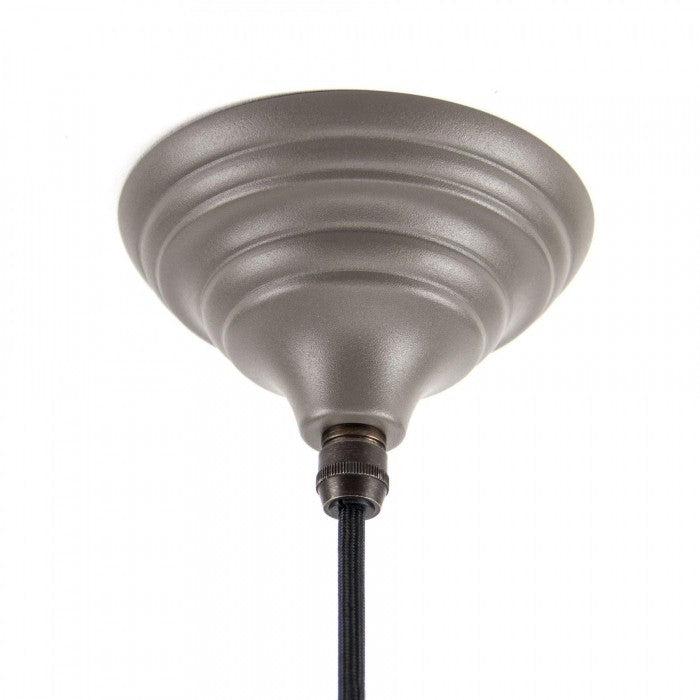 Warm Grey Conical-Shaped Hanging Pendant Light