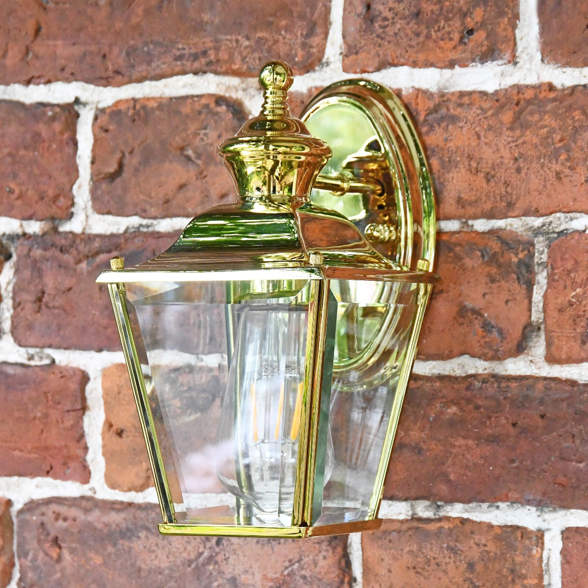 "Westcott" Polished Brass Traditional Wall Light