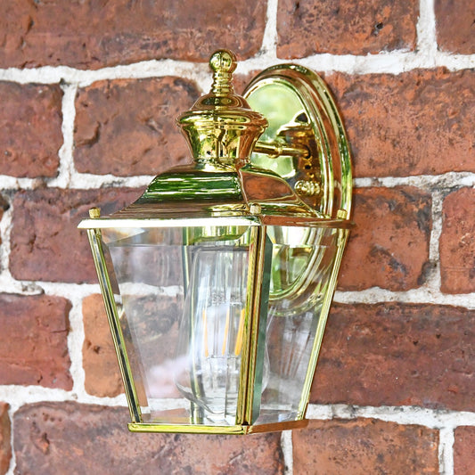 "Westcott" Polished Brass Traditional Wall Light