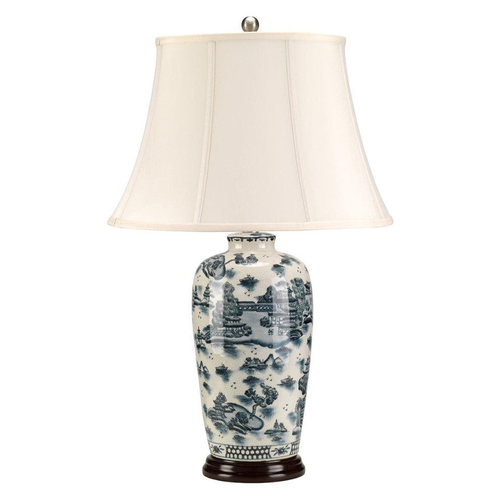 The 'Whalton' table light not illuminated