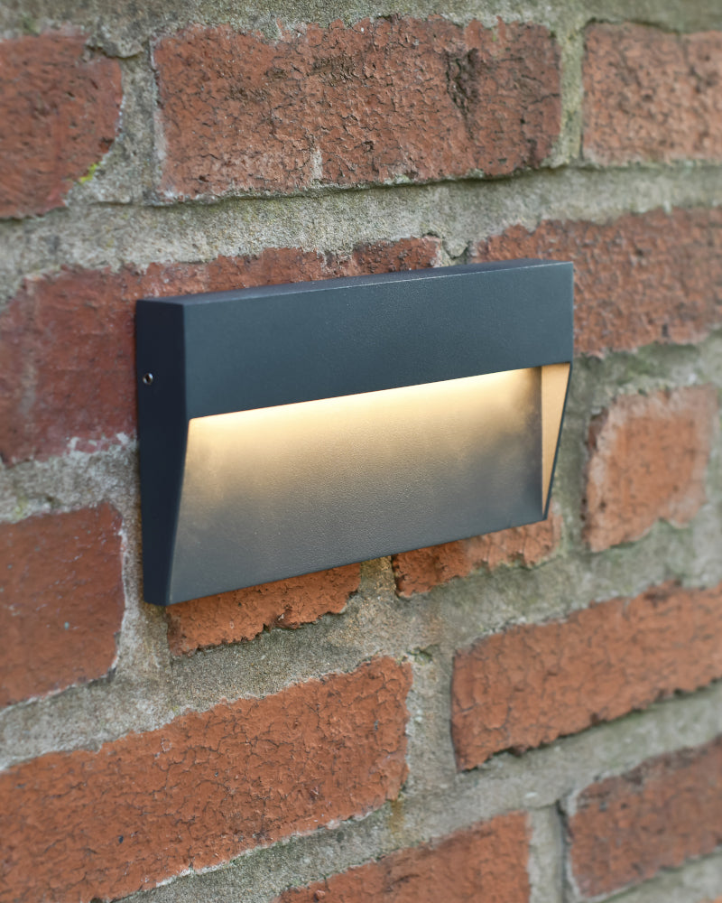 View of the wall light apex