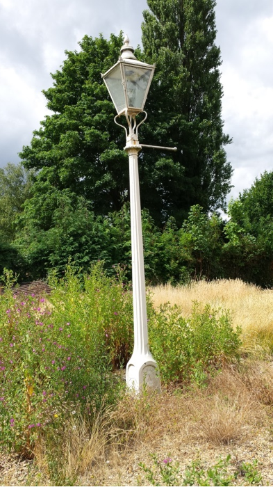 Reclaimed Genuine Victorian lamp post and lantern for sale