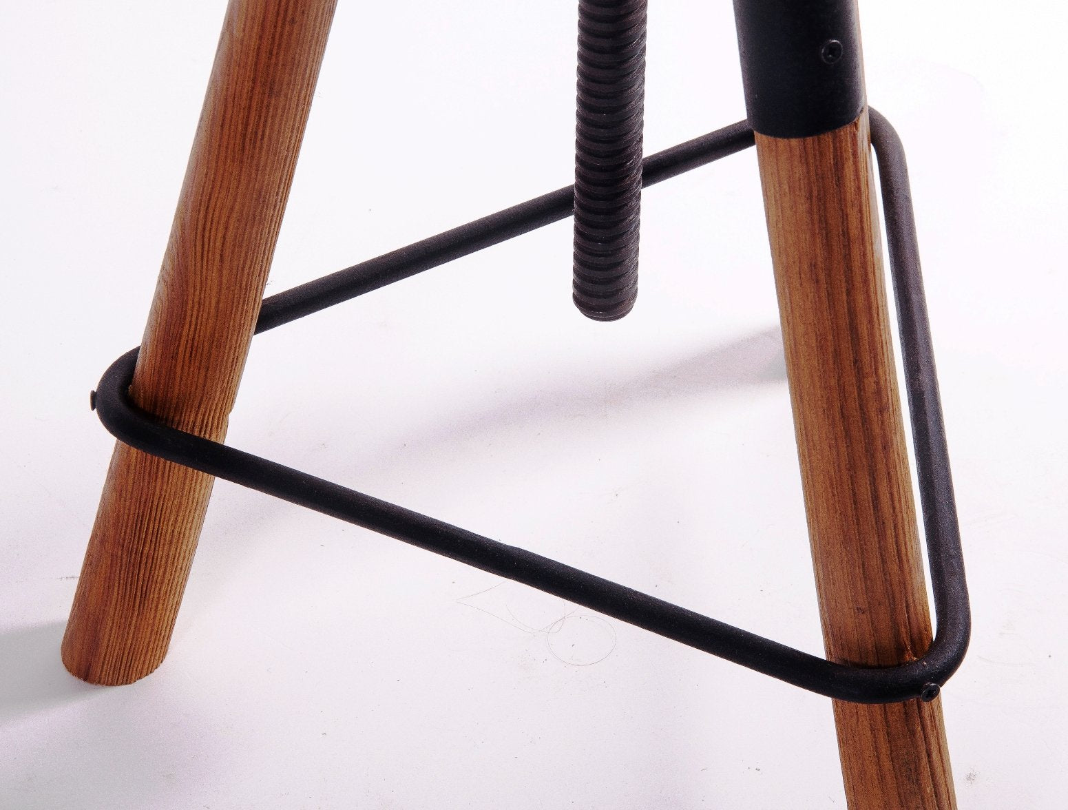 wooden adjustable pub stool