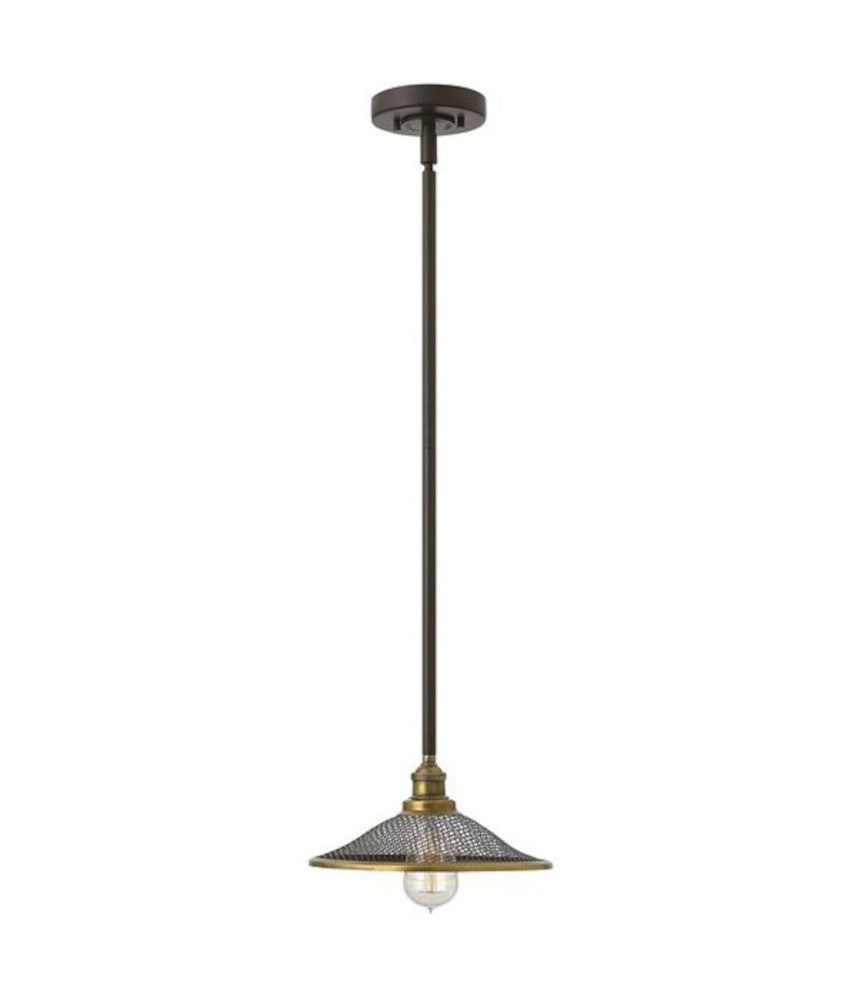 'Wormsley' Industrial Mesh Pendant Light 