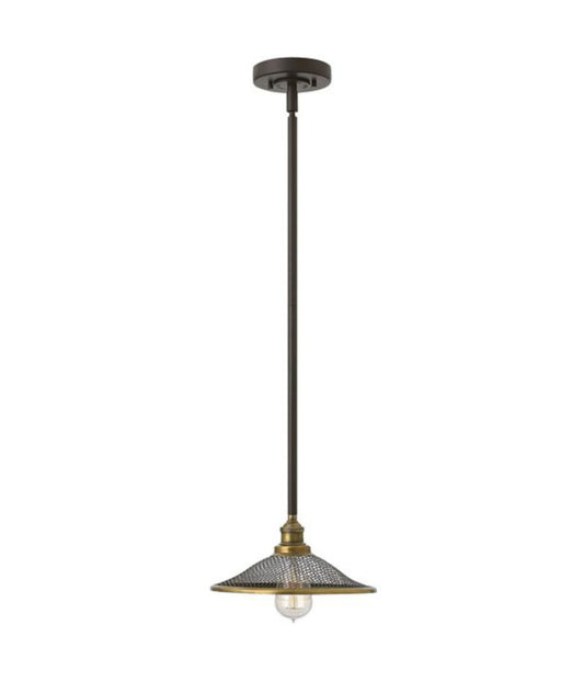 'Wormsley' Industrial Mesh Pendant Light 