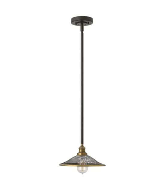 'Wormsley' Industrial Mesh Pendant Light - thumbnail