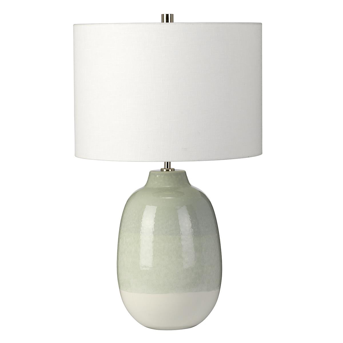 The 'Wrest' table lamp not illuminated
