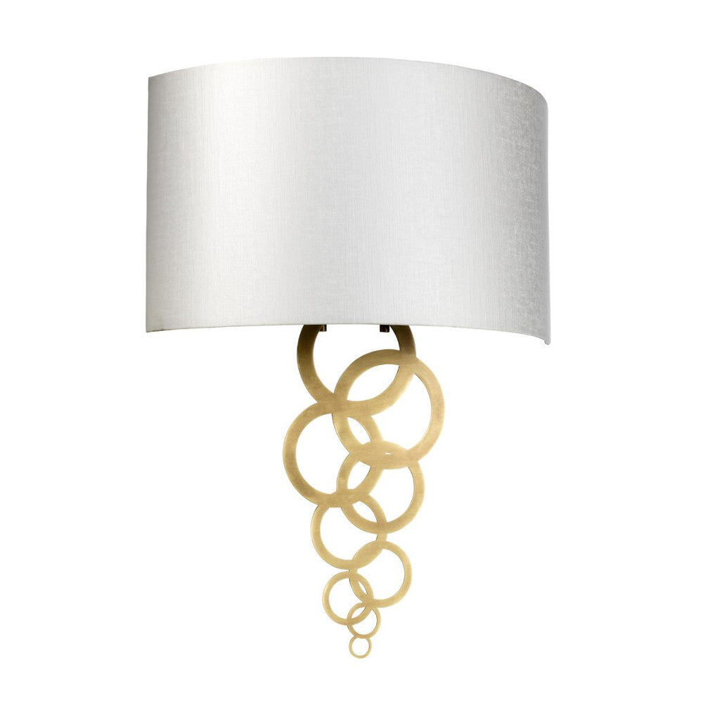The 'Wrinstone' wall light not illuminated