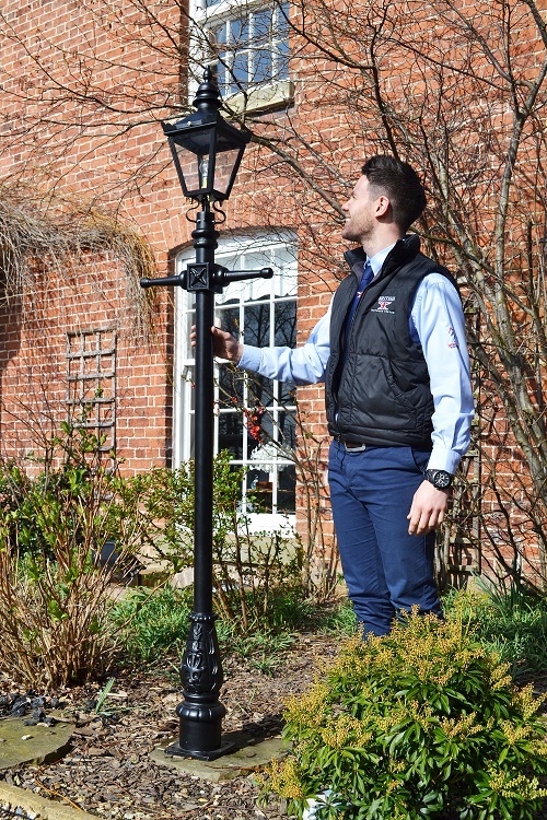 Lamp Post Scale Sizing Guide, Standard Lamp Post Height Uk