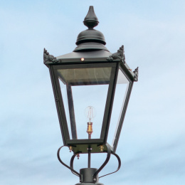 87cm Black Victorian Lantern