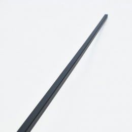 Antebellum Matte Black Straight Steel Stair Spindle