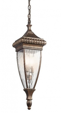 Baroque Antique Bronze Chain Lantern