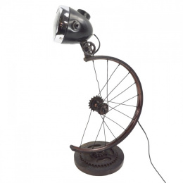Bicycle Wheel Industrial Style Table Lamp