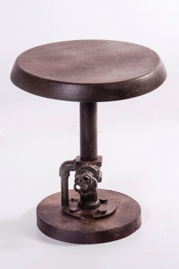 metal industrial bar stool