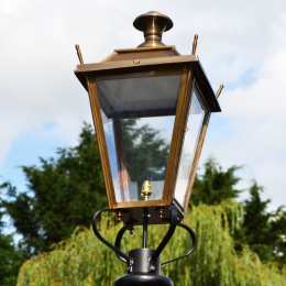 Medium Antique Brass Dorchester Lantern