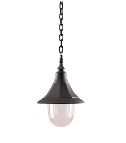 Peplum Style Traditional Chain Hanging Light