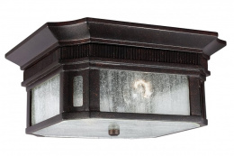 Rustic Bronze Flush Fitting Wall or Ceiling Light