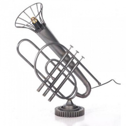 Silver Trumpet Design Desk Lamp
