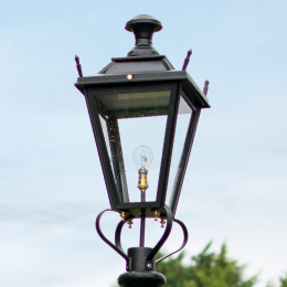 61cm Black Dorchester Lantern