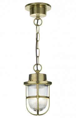 Solid Brass "Harbour" Nautical Style Chain Hanging Light